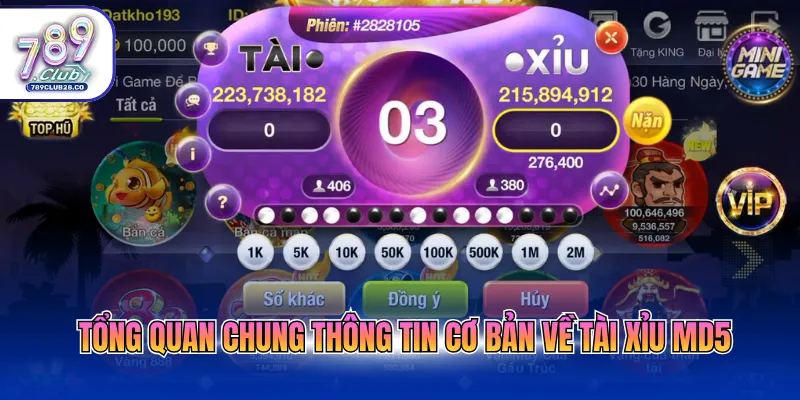 Tổng quan chung thông tin cơ bản về tài xỉu md5
